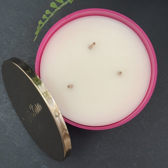 BBW Cactus Blossom White Barn Bath & Body Works 3 Wick Candle - Picture 6 of 10